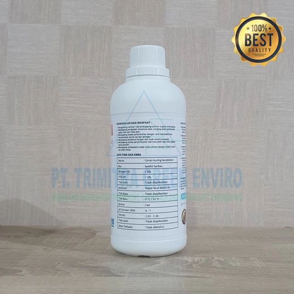Liquid Organic Fertilizer (POC) or Puri Nutri A Garden Fertilizer - 500 ml