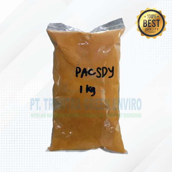 PAC SDY - Poly Aluminium Klorida / Penjernih Air Ex China - 1000 gram